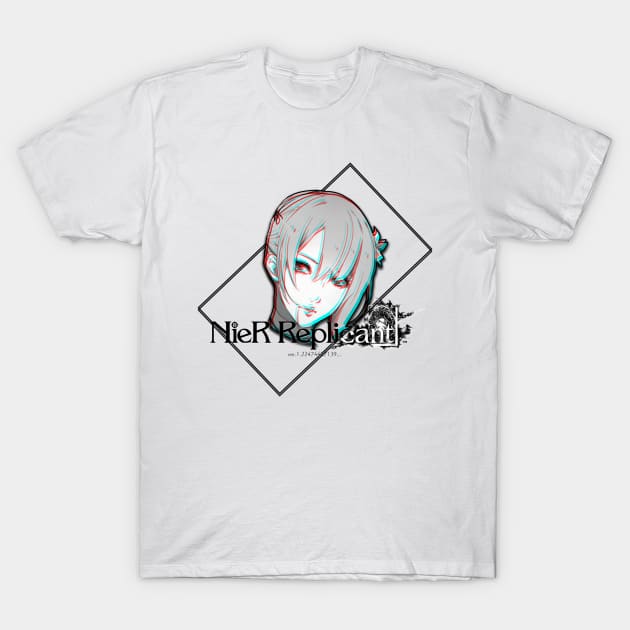 Kaine Nier Replicant RGB T-Shirt by chortlzdesigns